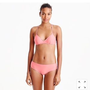 JCrew French Cross-back Bikini Top